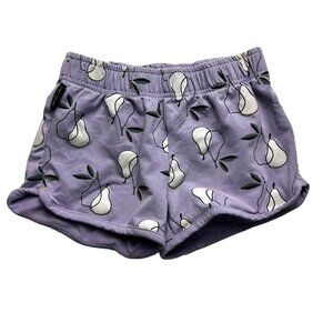 Tiny Tribe Australia Purple Pears Shorts Size 5 Years